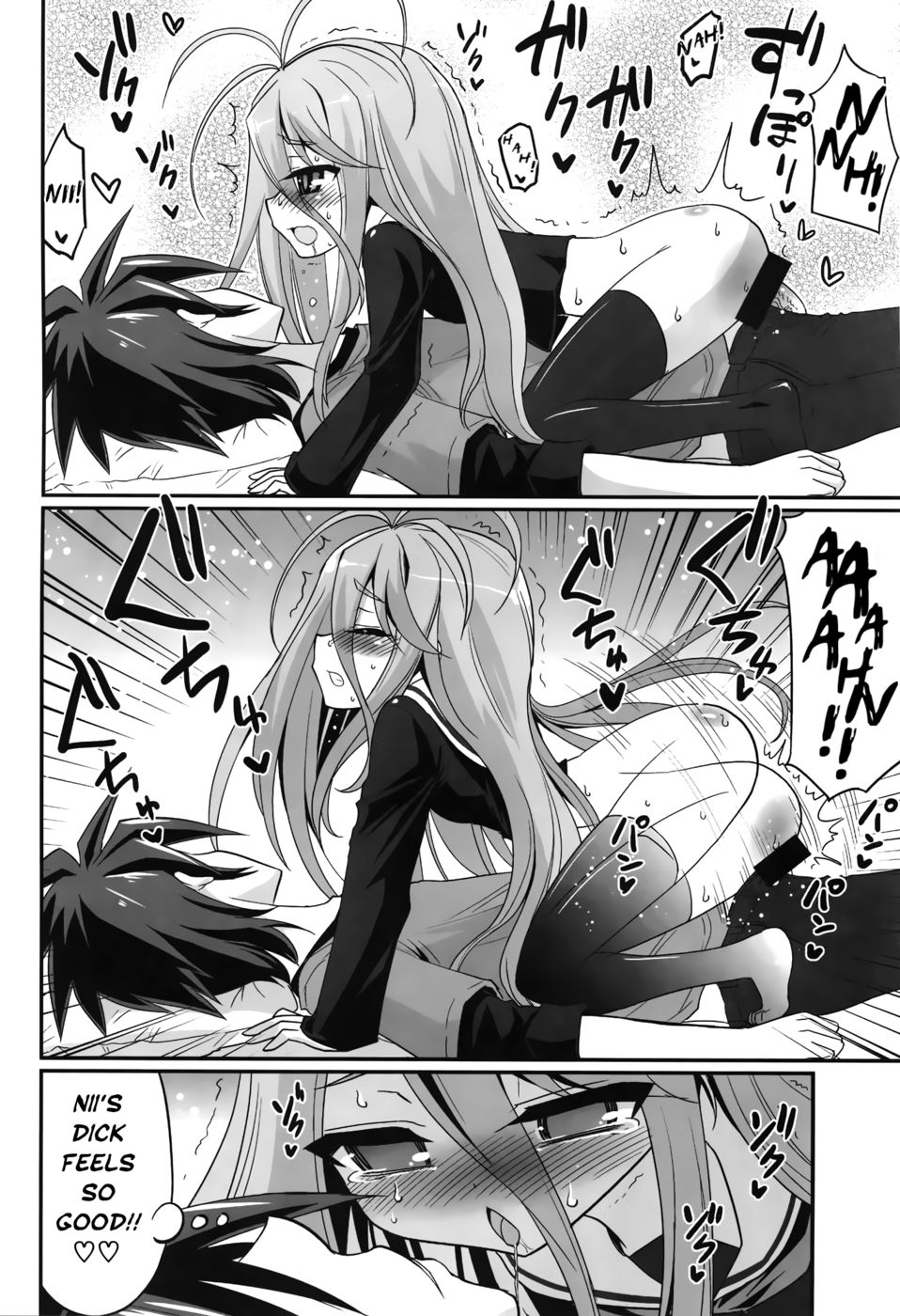 Hentai Manga Comic-Shiro's Nighttime Attack!-Read-14